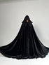 Cape black feathers